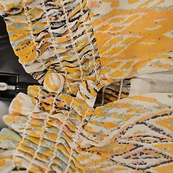 💕VERONICA M💕 Mock Neck Sleeveless Blouse ~ Multi-Color Print Medium M NWOT - Picture 6 of 7